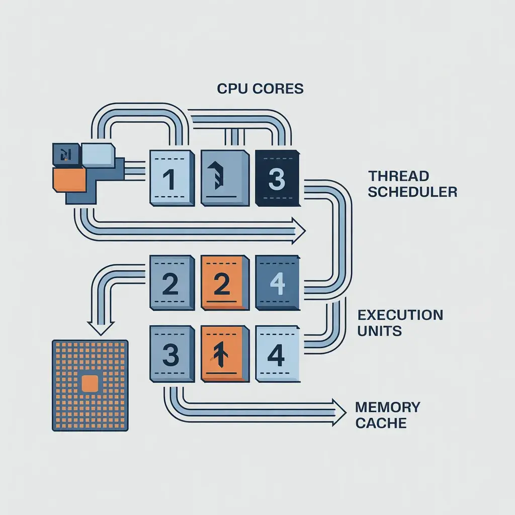 How Threading Works in a CPU
