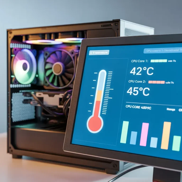 how to read CPU temperature